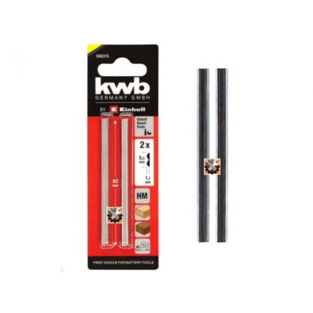 Scule Einhell - Set 2 cutite 82x5.5X1.1 mm pentru masina rindeluit 49568315 Einhell