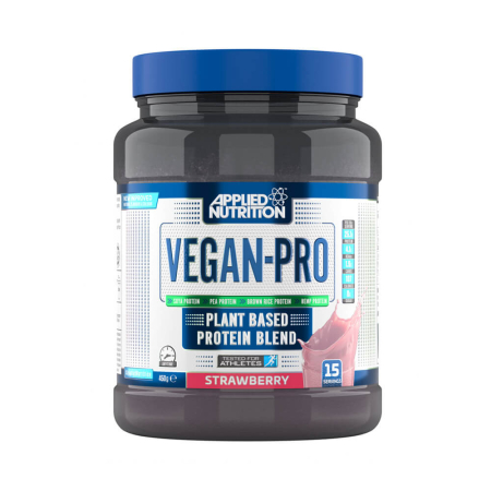 Suplimente nutritive - Vegan-Pro pudra, 450g, Applied Nutrition, Proteina vegetala cu aminoacizi cu catena ramificata