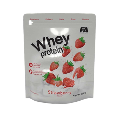 Suplimente nutritive - Wellness Line Whey Protein 908g, pudra, Fitness Authority, Concentrat proteic din zer