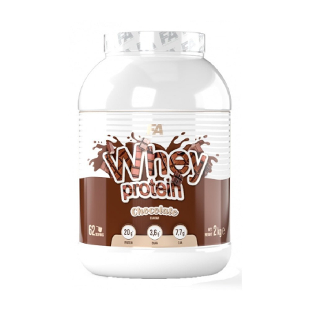 Suplimente nutritive - Wellness Line Whey Protein, pudra, 2kg, Fitness Authority, Concentrat proteic din zer
