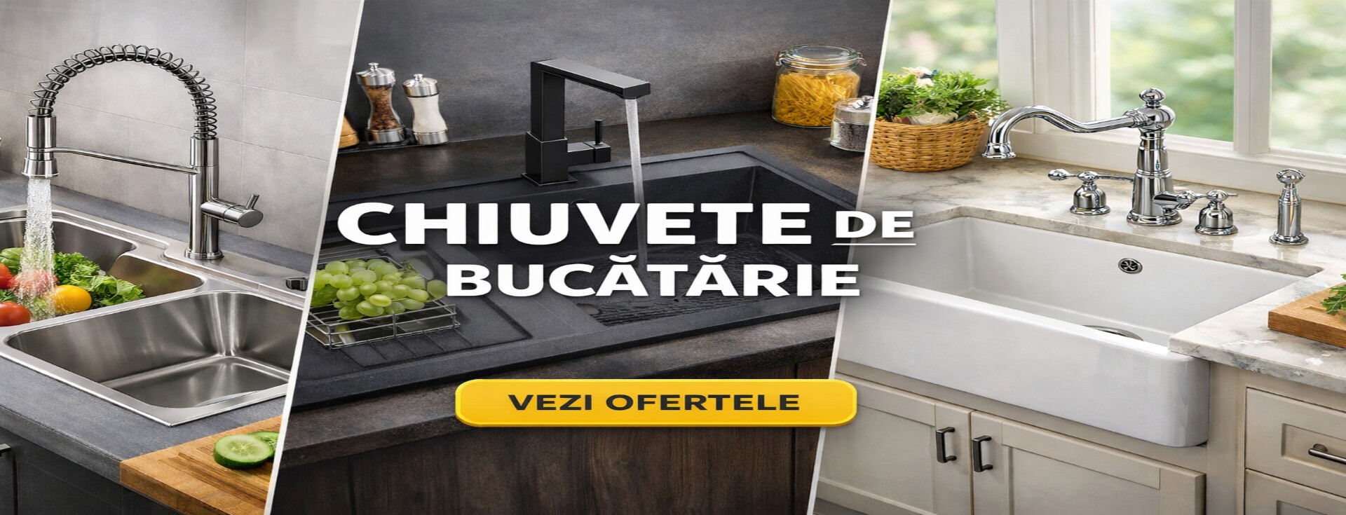 Chiuvete bucatarie