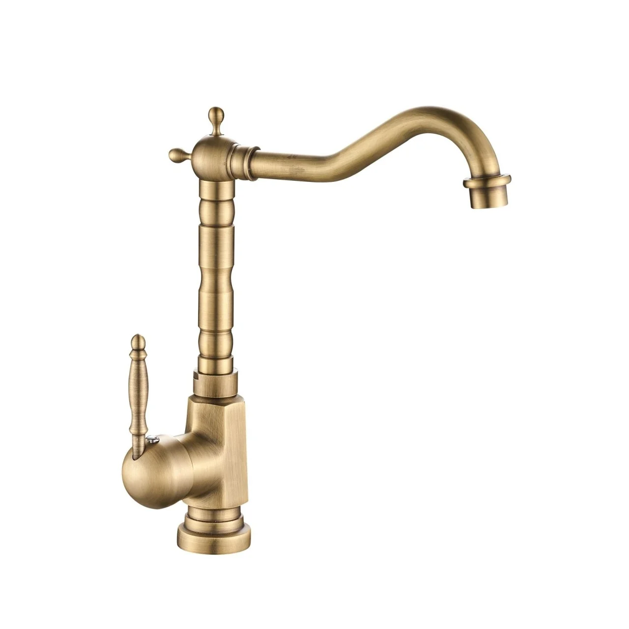 Baterie chiuveta bucatarie retro CasaBlanca EPOQUE BEP4A, finisaj bronz satinat [5]