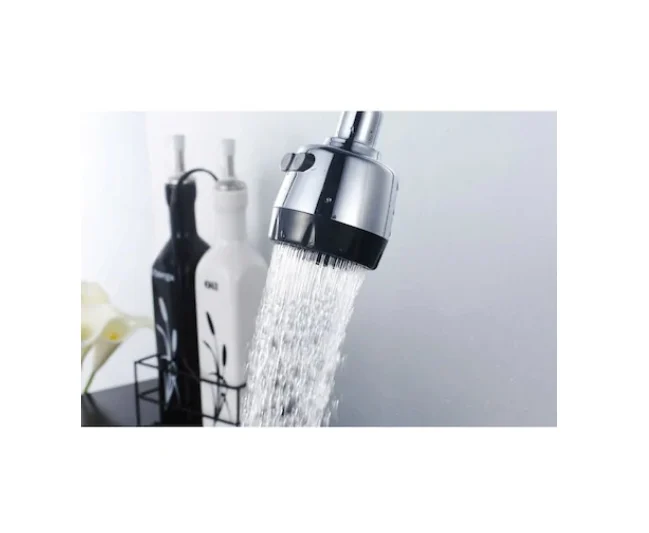 Baterie Lebada flexibila Chiuveta Bucatarie, Cromat [5]