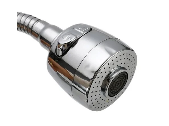 Baterie Lebada flexibila Chiuveta Bucatarie, Cromat [2]