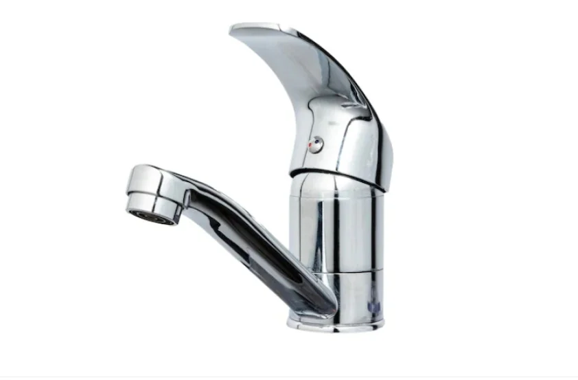 Set chiuveta bucatarie pentru masca cuva stanga 80x50 cm baterie tija scurta si sifon de scurgere fara preaplin [3]