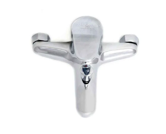 Baterie cada/dus, monocomanda, cartus ceramic, finisaj cromat [2]