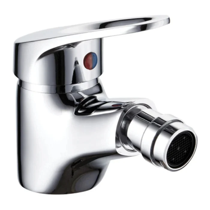 Baterii bideu - Baterie Bideu cu Ventil de Scurgere, Monocomanda, Cartus ceramic, Cromat