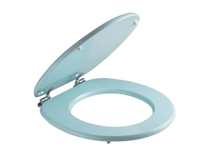 Accesorii baie - Capac WC Mdf Albastru Deschis, Tempo Line, Lifetime Quality