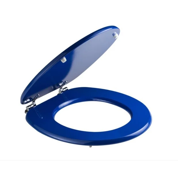 Accesorii baie - Capac WC Mdf Albastru, Tempo Line, Lifetime Quality