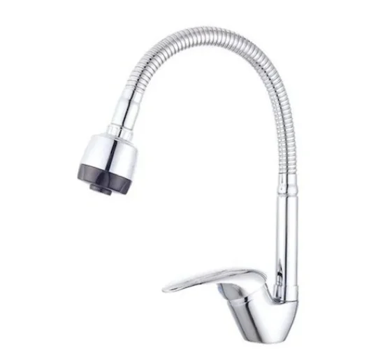 Set chiuveta masca ,inox,cuva stanga, 80x50 cm, baterie lebada flexibila cu sifon de scurgere [1]