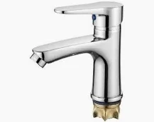 Set Mobilier de Baie cu lavoar, oglinda cu led, baterie si sifon de scurgere,60cm, MDF, NERO [2]