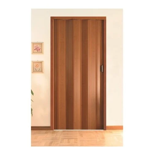 Usa plianta PVC, Large, deschidere stanga/dreapta, inchidere cu magnet, 81cm x 201cm, Cires [1]