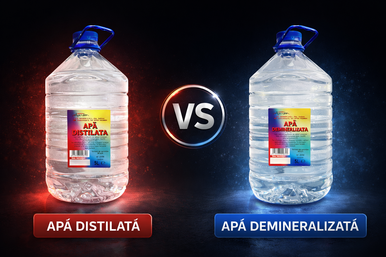 Apă Demineralizată vs Apă Distilată – Diferențe și Utilizări