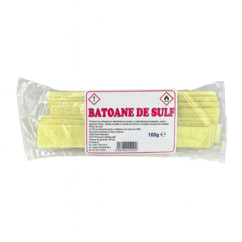 Dezinfectanți - Batoane de sulf 100g