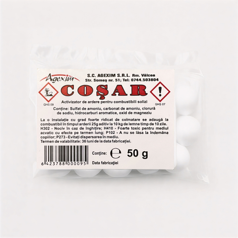 Uz Casnic și Gospodărie - Coșar pentru curățarea coșurilor sobelor și șemineelor  50g