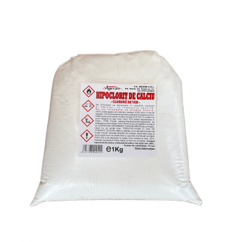 Uz Casnic și Gospodărie - Hipoclorit de calciu (clorură de var) pentru dezinfectare