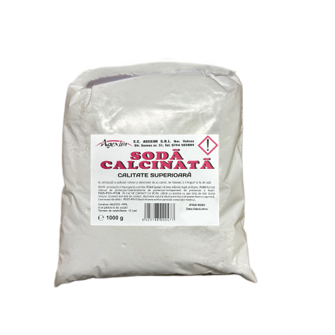 Uz Casnic și Gospodărie - Sodă calcinată 1kg și 25kg – carbonat de sodiu pentru rufe