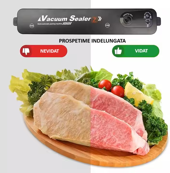 Aparat de Vidat Alimente – 35x6 cm, cu 10 Saci Inclusi [2]