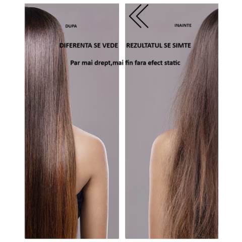 Uscător de păr Daismart, 1600W, tehnologie ionizare, 3 trepte temperatură, argintiu [6]