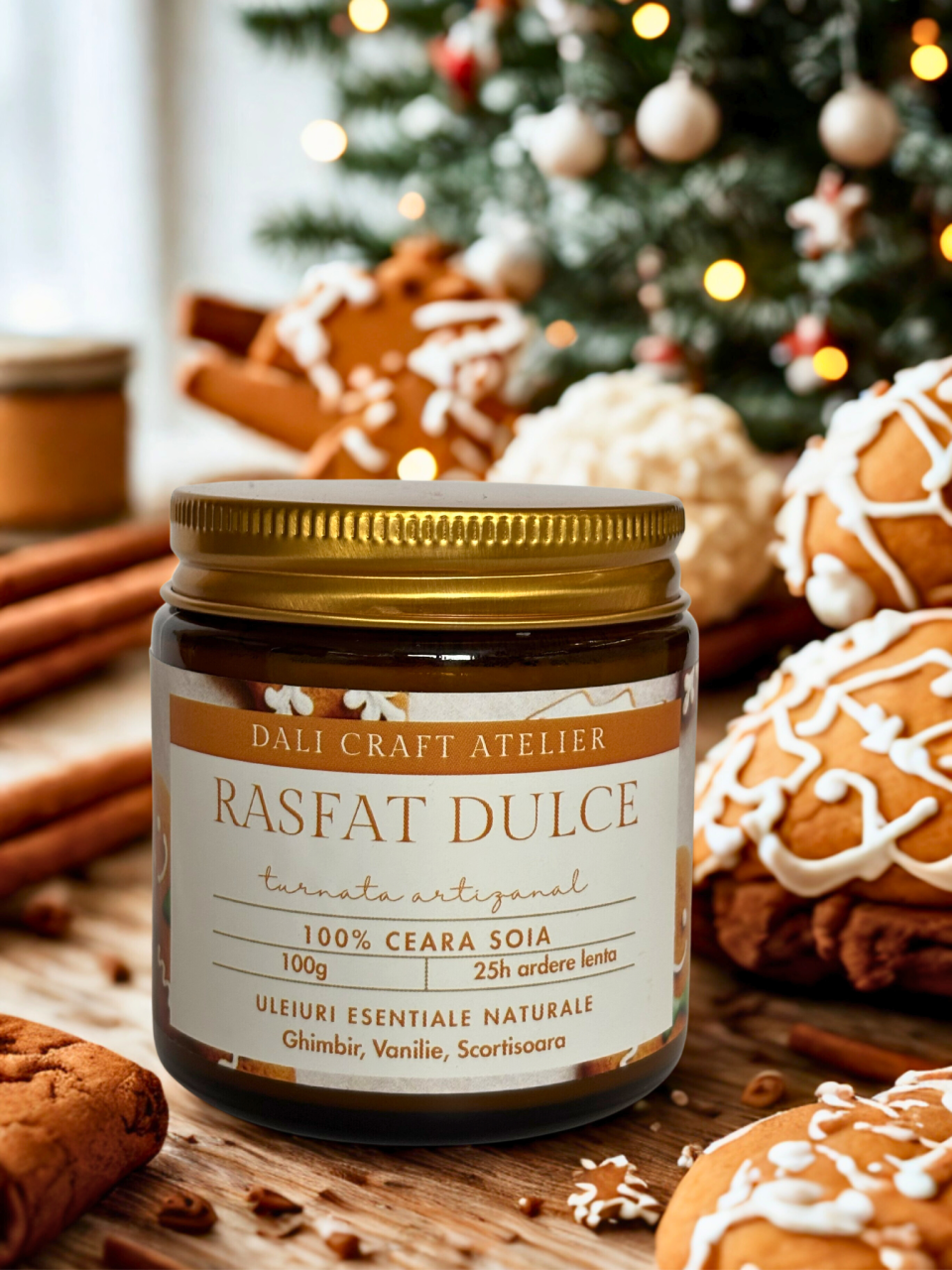 Lumanare parfumata "Rasfat Dulce" [2]