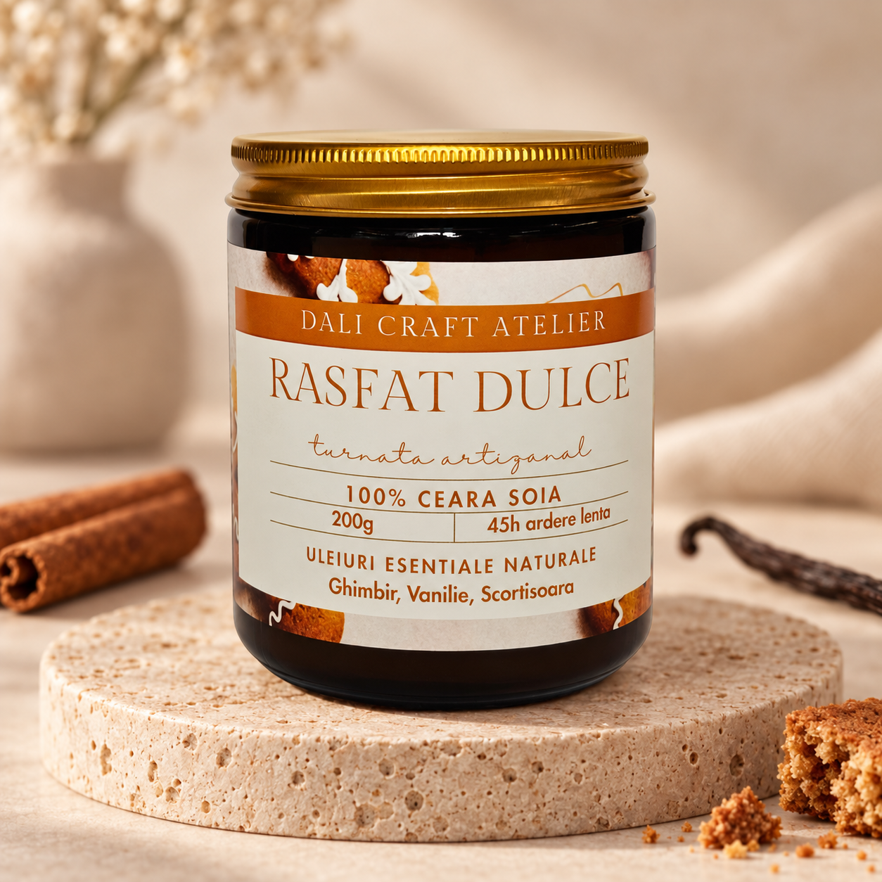 Lumanare parfumata "Rasfat Dulce" [2]