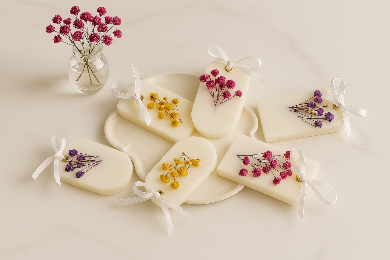 Odorizant din ceară naturală de soia - White Bloom [4]