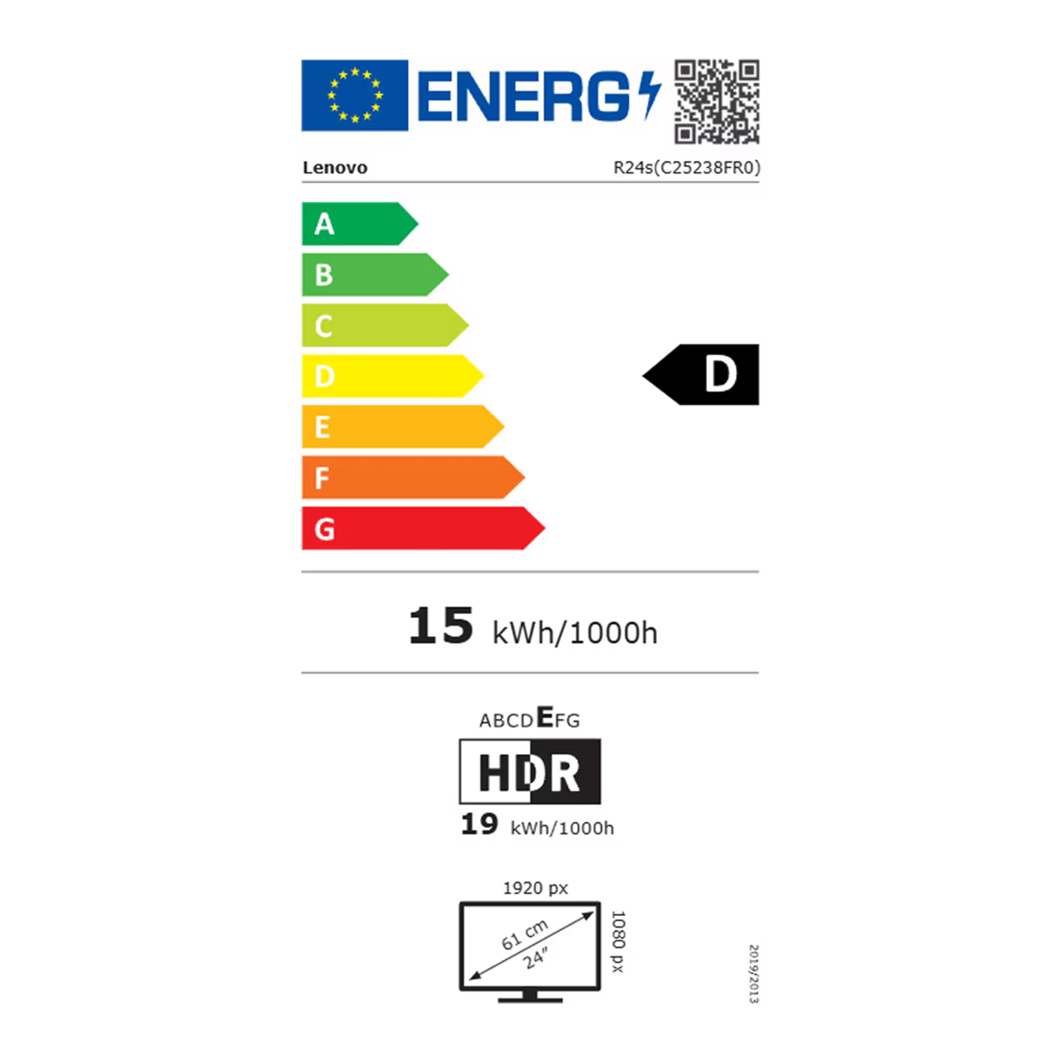 Monitor Gaming LED IPS LENOVO Legion R24s, 23.8", Full HD, 144Hz [2]