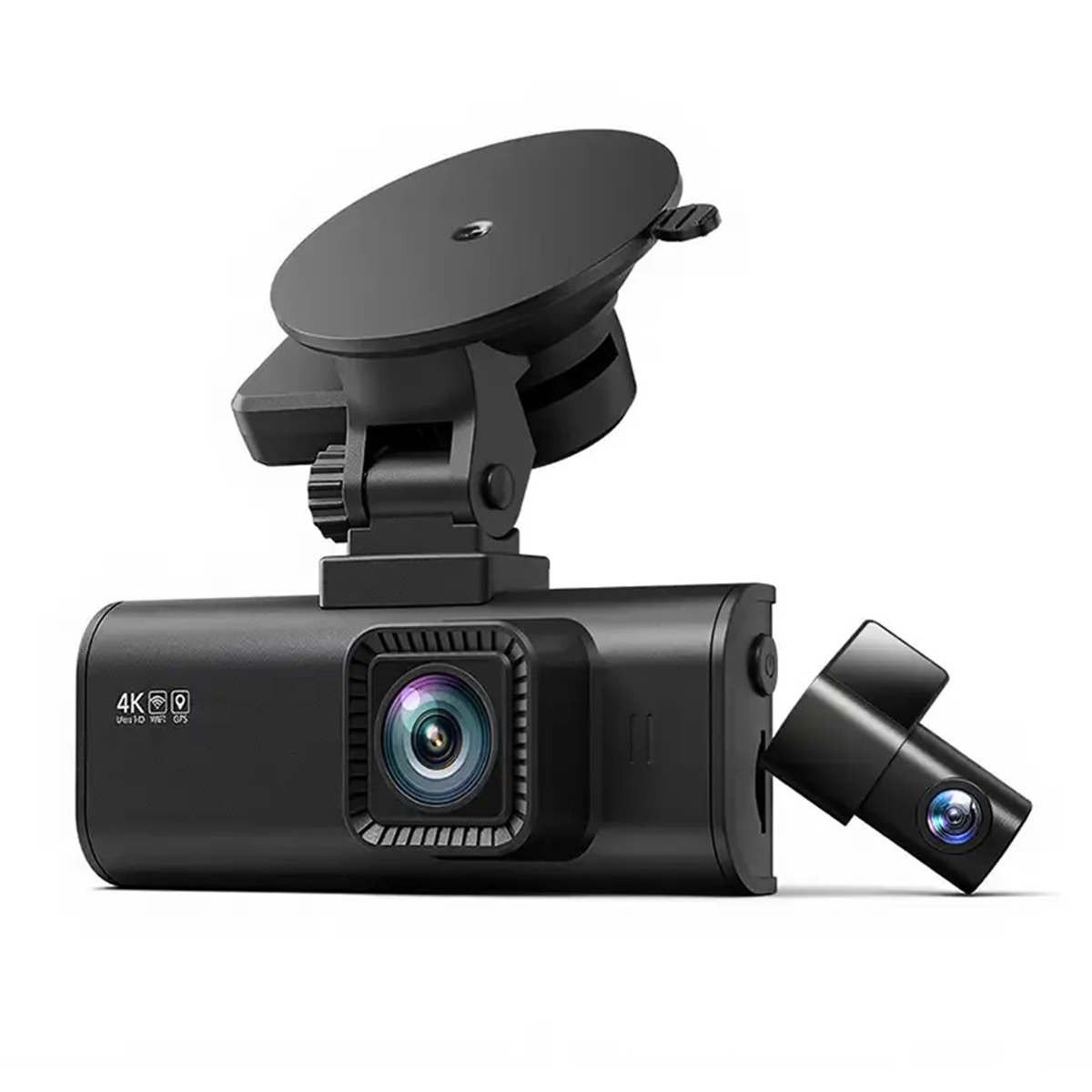 Camera auto de bord fata-spate REDTIGER F7NP 4K+FHD, WiFi, Night Vision, 170, ecran IPS 3.18", GPS, aplicatie dedicata, G-sensor si monitorizare parcare, Card 32GB Inclus [2]