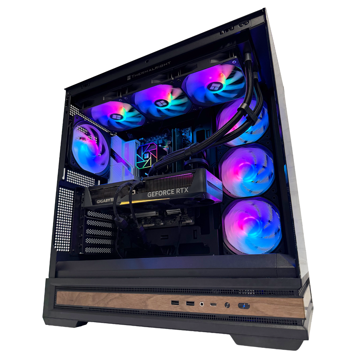 Unitate PC Gaming Performer Intel Ultra 5 245K 4.20 Ghz, 32 GB Ram DDR5, Nvidia RTX 5070 12GB GDDR7, 1 TB SSD, RGB, Windows 11 Pro [4]