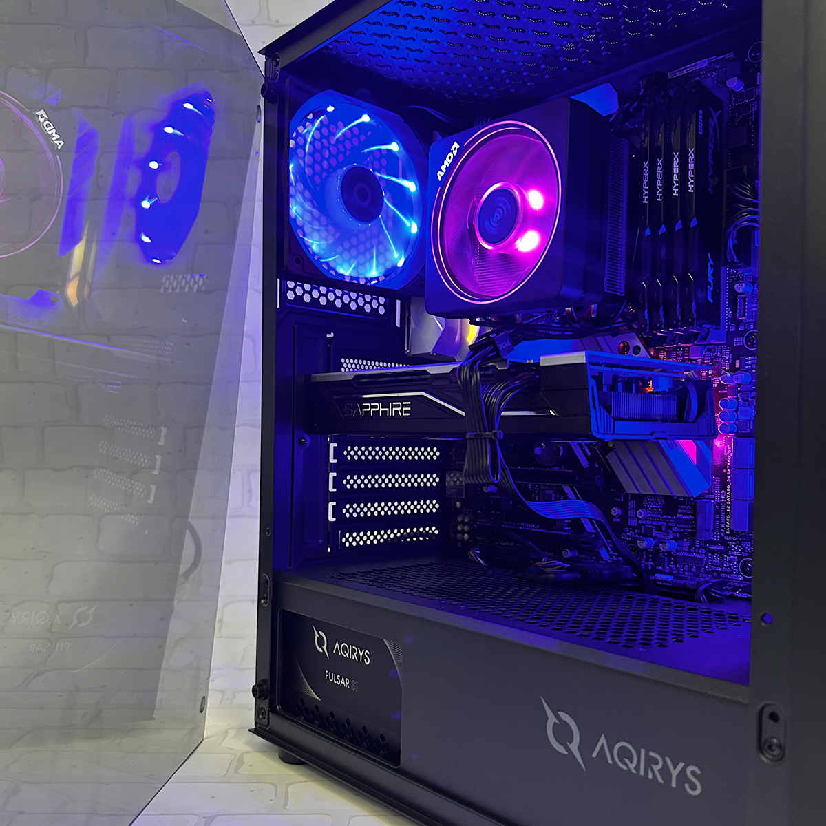 Unitate PC Gaming Ryzen 7 2700X 3.70Ghz, 16GB RAM, Radeon RX580 8GB GDDR5, 480GB SSD, Windows 11 Pro [4]