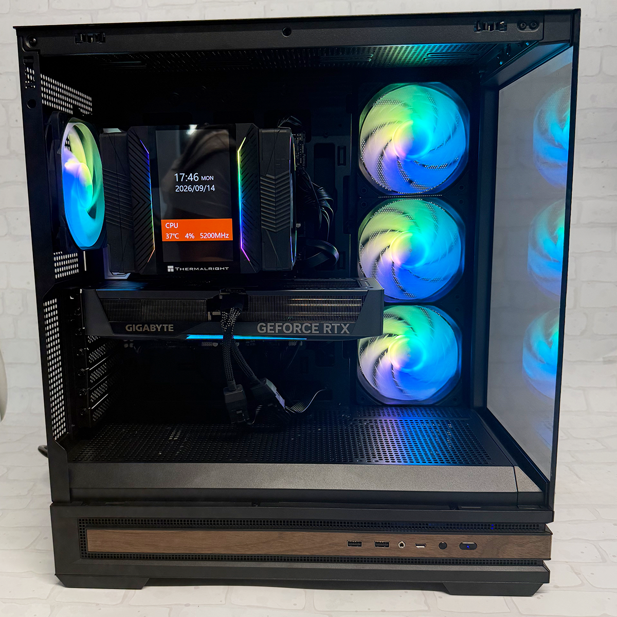 Unitate PC Gaming Performer Intel Ultra 5 245K 4.20 Ghz, 32 GB Ram DDR5, Nvidia RTX 5070 12GB GDDR7, 1 TB SSD, RGB, Windows 11 Pro [4]