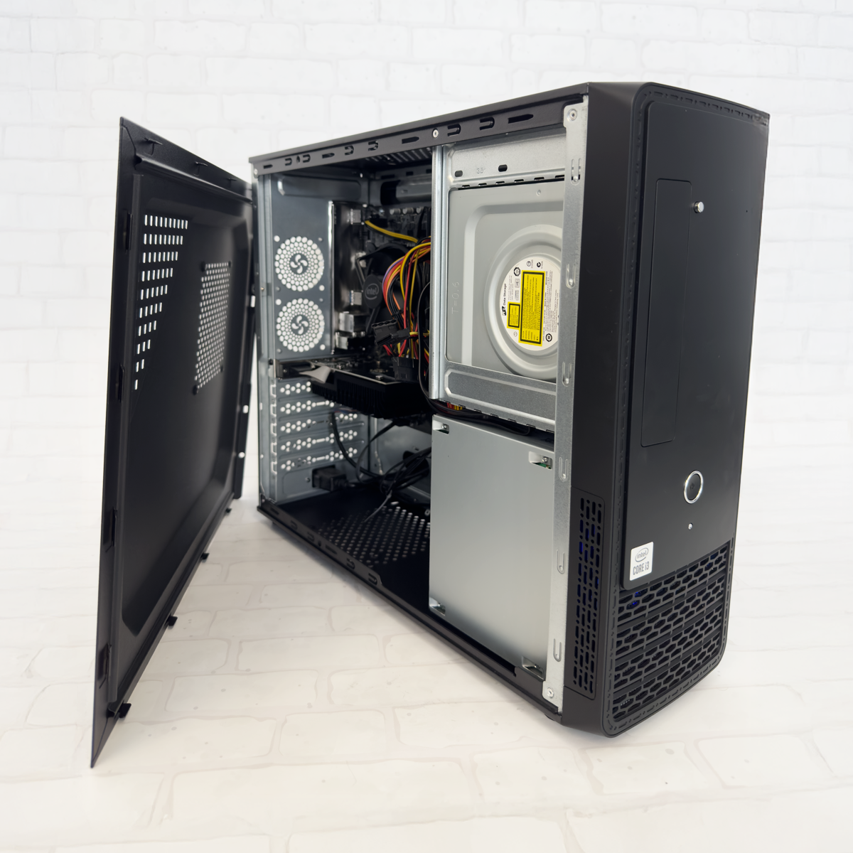 Unitate Calculator Office Intel Core I3-10105F 3.70 Ghz, 16GB DDR4, 256GB SSD M.2, Geforce GT 730 2GB, Unitate Optica DVD-RW [2]