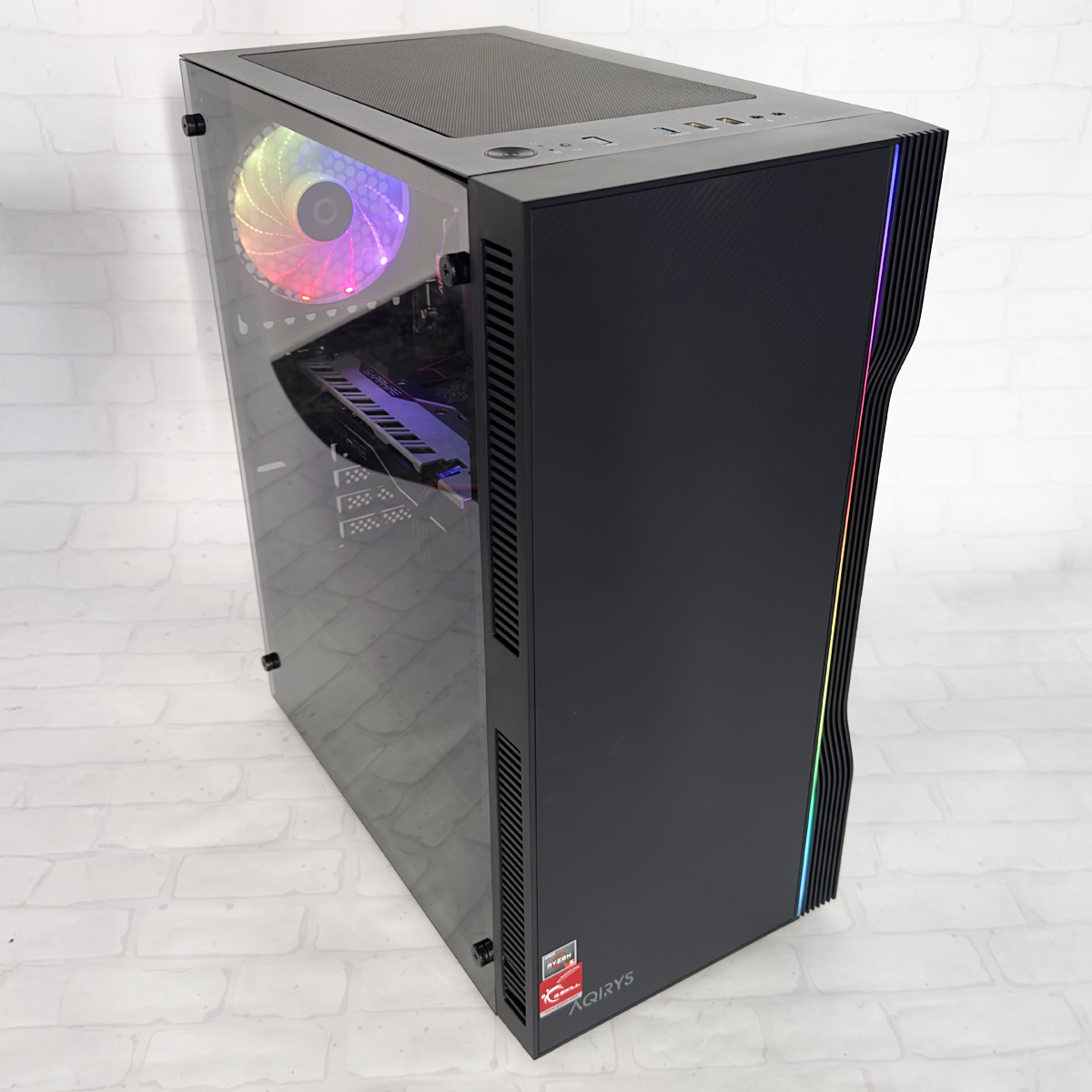Unitate PC Gaming Ryzen 5 5500 3.60Ghz, 16GB RAM, Radeon RX580 8GB GDDR5, 480GB SSD, Windows 11 Pro [5]