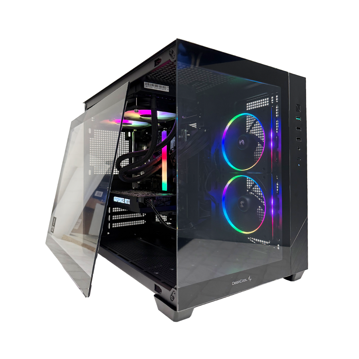 CALCULATOARE GAMING NOI - Unitate PC Gaming Intel Core I5-12600K 3.70 Ghz, 16GB RAM, Nvidia RTX 2060 SUPER 8GB, 1 TB SDD, Windows 11 Pro