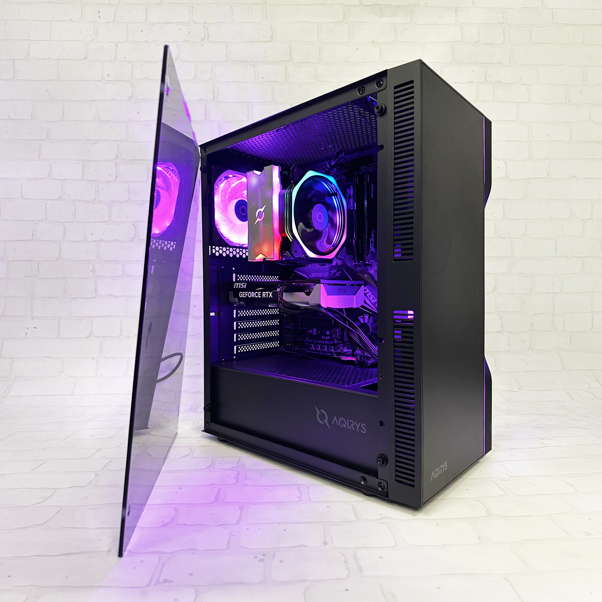 CALCULATOARE GAMING NOI - Unitate PC Gaming Ryzen 5 5500 3.60 Ghz, 16GB RAM, Nvidia GTX 5050 8GB, 480GB SSD, Windows 11 Pro