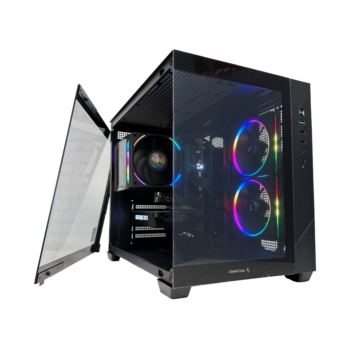 CALCULATOARE GAMING NOI - Unitate PC Gaming Ryzen 5 5500 3.60 Ghz, 32 GB RAM DDR4, 1 TB SSD, Nvidia RTX 2060 Super 8GB, Windows 11 Pro