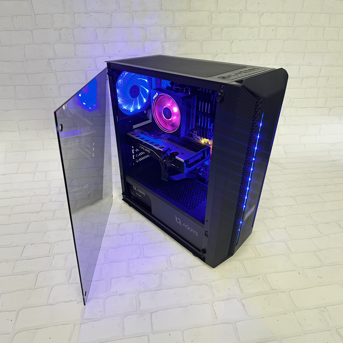 Unitate PC Gaming Ryzen 7 2700X 3.70Ghz, 16GB RAM, Radeon RX580 8GB GDDR5, 480GB SSD, Windows 11 Pro [2]