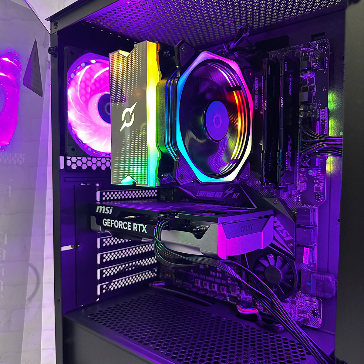 Unitate PC Gaming Ryzen 5 5500 3.60 Ghz, 16GB RAM, Nvidia GTX 5050 8GB, 480GB SSD, Windows 11 Pro [4]