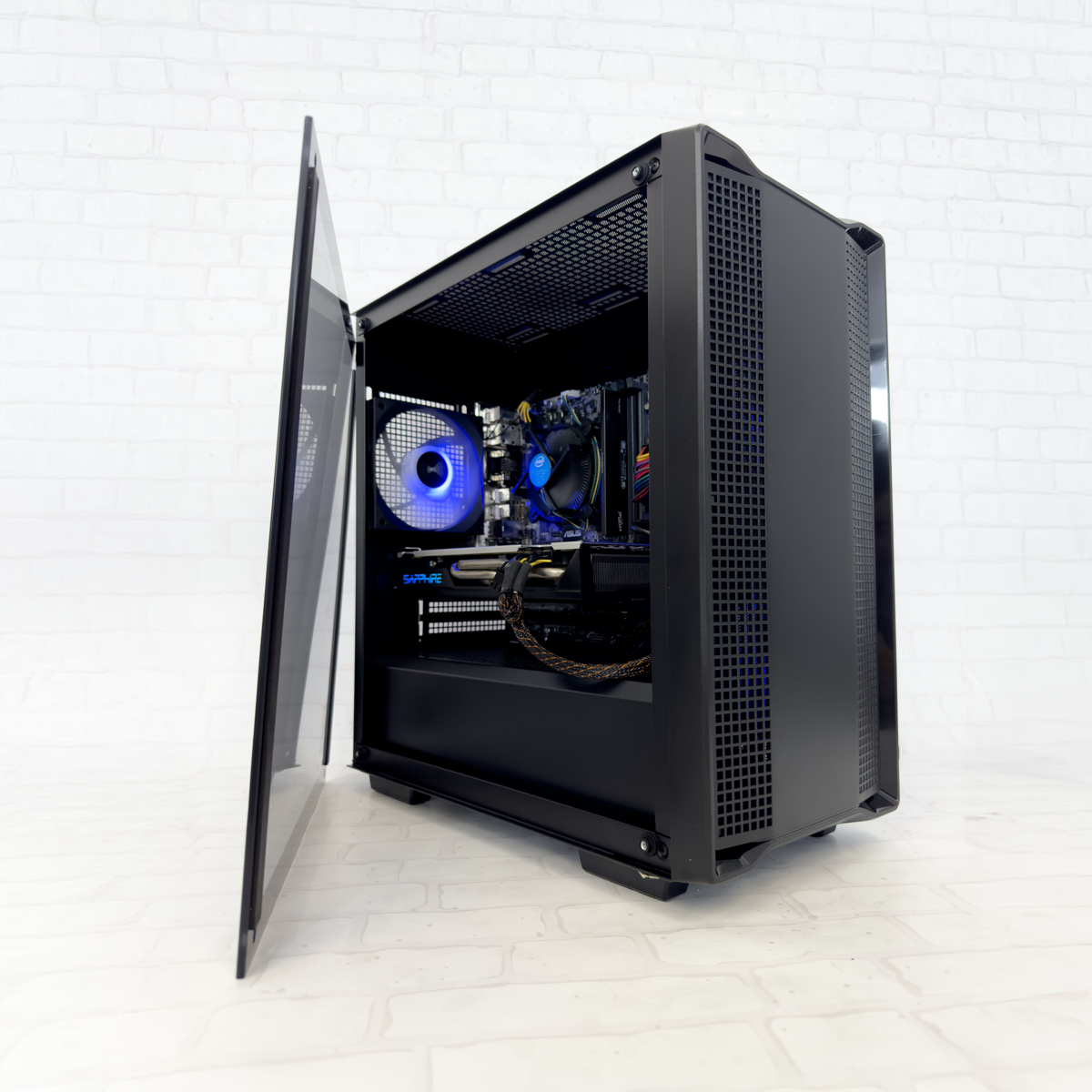 CALCULATOARE GAMING REFURBISHED - Unitate Calculator Gaming/Office Intel Core I5-7400 3.00 Ghz, 16GB RAM, Radeon RX 580 4GB, 240GB SSD + 1TB HDD, Windows 11 Pro