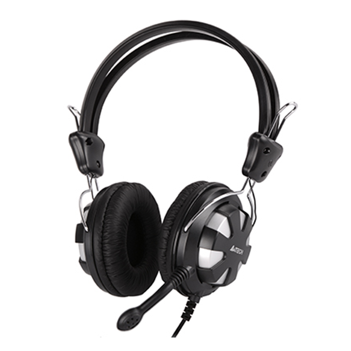 COMPONENTE & PERIFERICE - Casti cu microfon A4tech HS-28, Silver