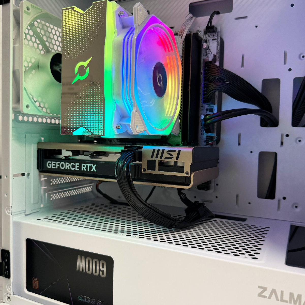 Unitate PC Gaming Intel Core i5-14500T up to 4.80Ghz, RTX 5060 8GB GDDR7, 16GB RAM, SSD NVMe 1TB, Windows 11 Pro [2]
