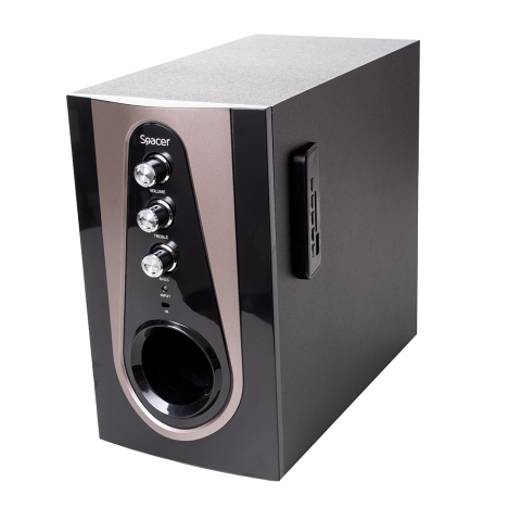 Sistem Audio Multimedia SPACER Paris 2.1 Bluetooth, Telecomanda RGB SPSK-21BT-PARIS [3]