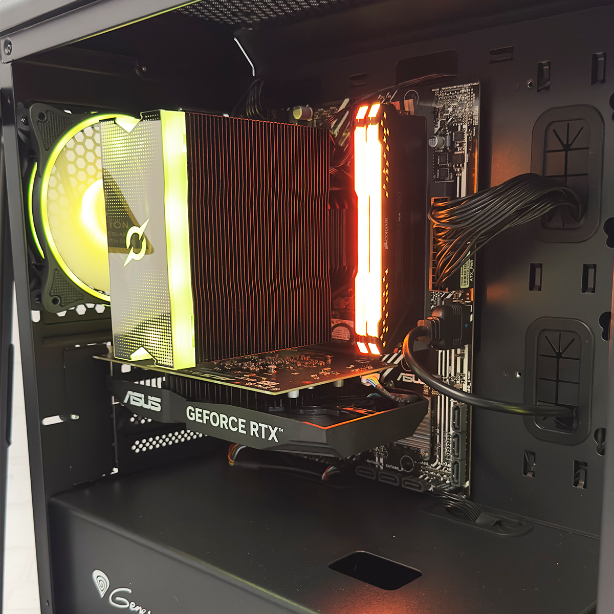 Unitate PC Gaming Intel Core I5-11400F 2.60 Ghz, 16GB RAM DDR4, 512GB SSD, Nvidia RTX 3050 6GB [2]