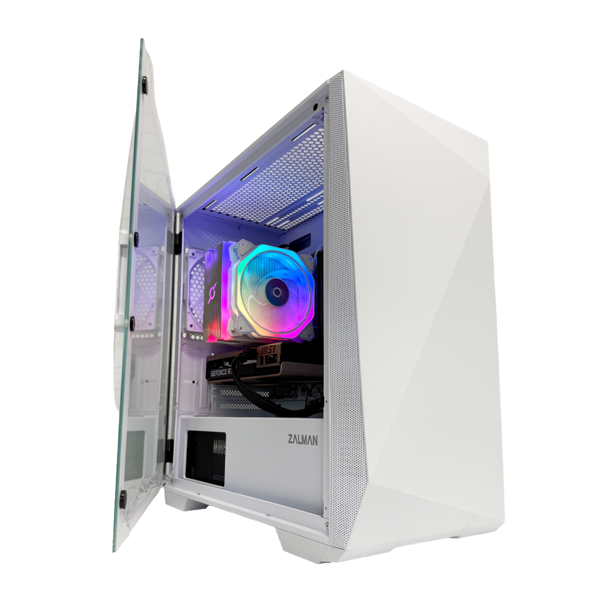CALCULATOARE GAMING NOI - Unitate PC Gaming Intel Core i5-14500T up to 4.80Ghz, RTX 5060 8GB GDDR7, 16GB RAM, SSD NVMe 1TB, Windows 11 Pro