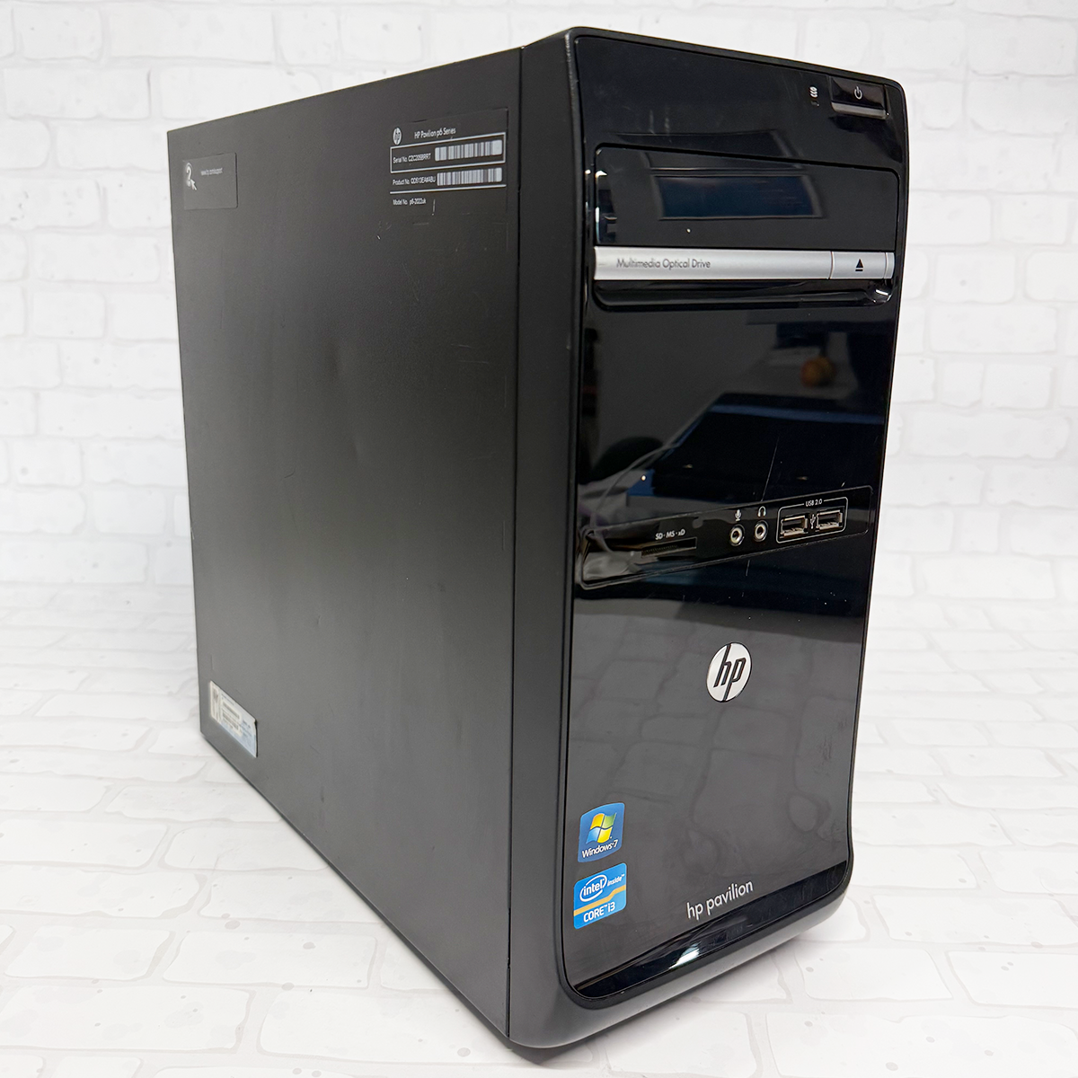 Unitate PC HP Pavilion P6 Intel Core I3-2120 3.30 Ghz, 4 GB RAM DDR3, 500 GB HDD, DVDRW Windows 7 Ultimate [1]