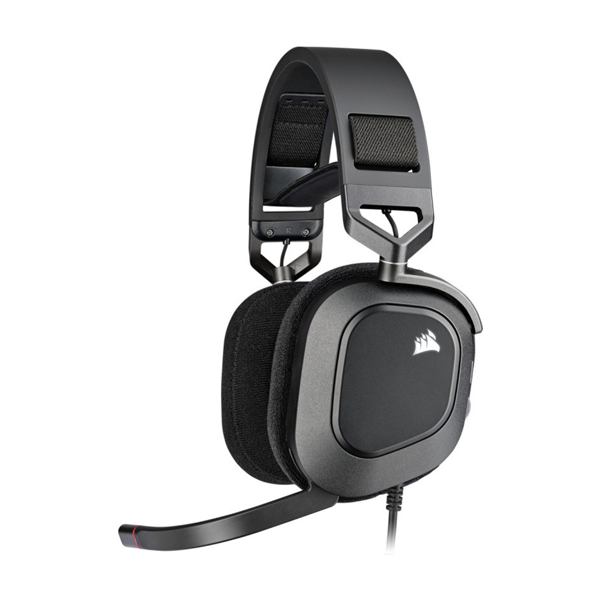 COMPONENTE & PERIFERICE - Casti gaming cu microfon Corsair HS80 RGB USB, Surround, Dolby Audio 7.1 24Bit, Negru Carbon