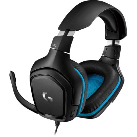 COMPONENTE & PERIFERICE - Casti gaming Logitech G432, surround 7.1, Negru