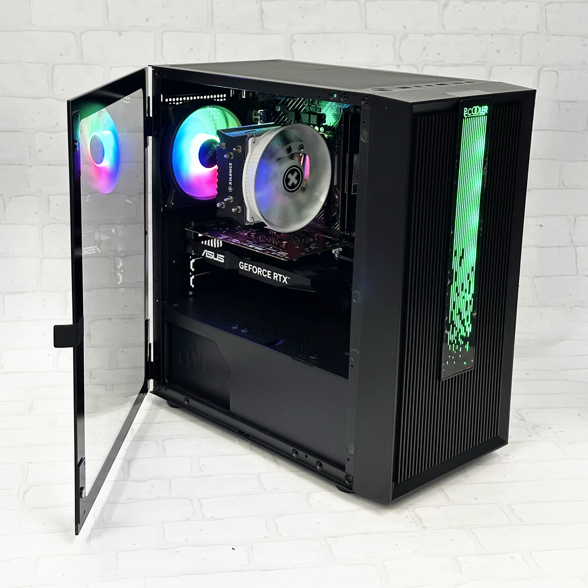 Unitate PC Gaming Intel Core I3-10100F 3.60 Ghz, 16GB RAM, Nvidia RTX 3050 6GB GDDR6, 240GB SSD, Windows 11 Pro [1]