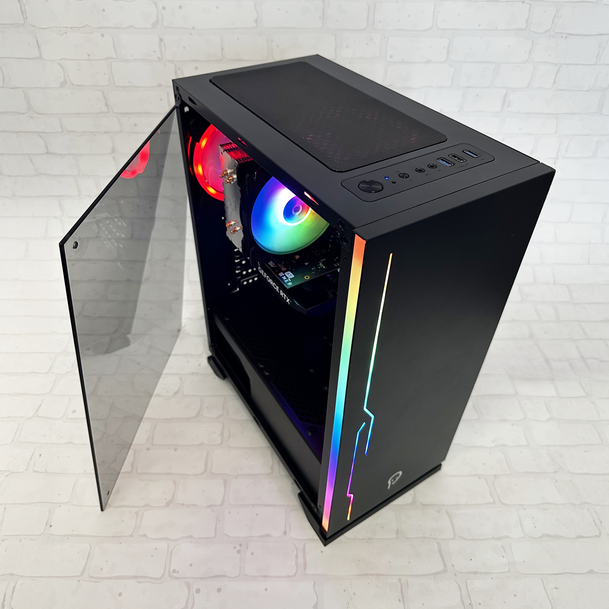 Unitate PC Gaming Intel Core I5-8500 3.00 Ghz, 16GB RAM, Nvidia GTX 3050 6GB, 480GB SSD [3]