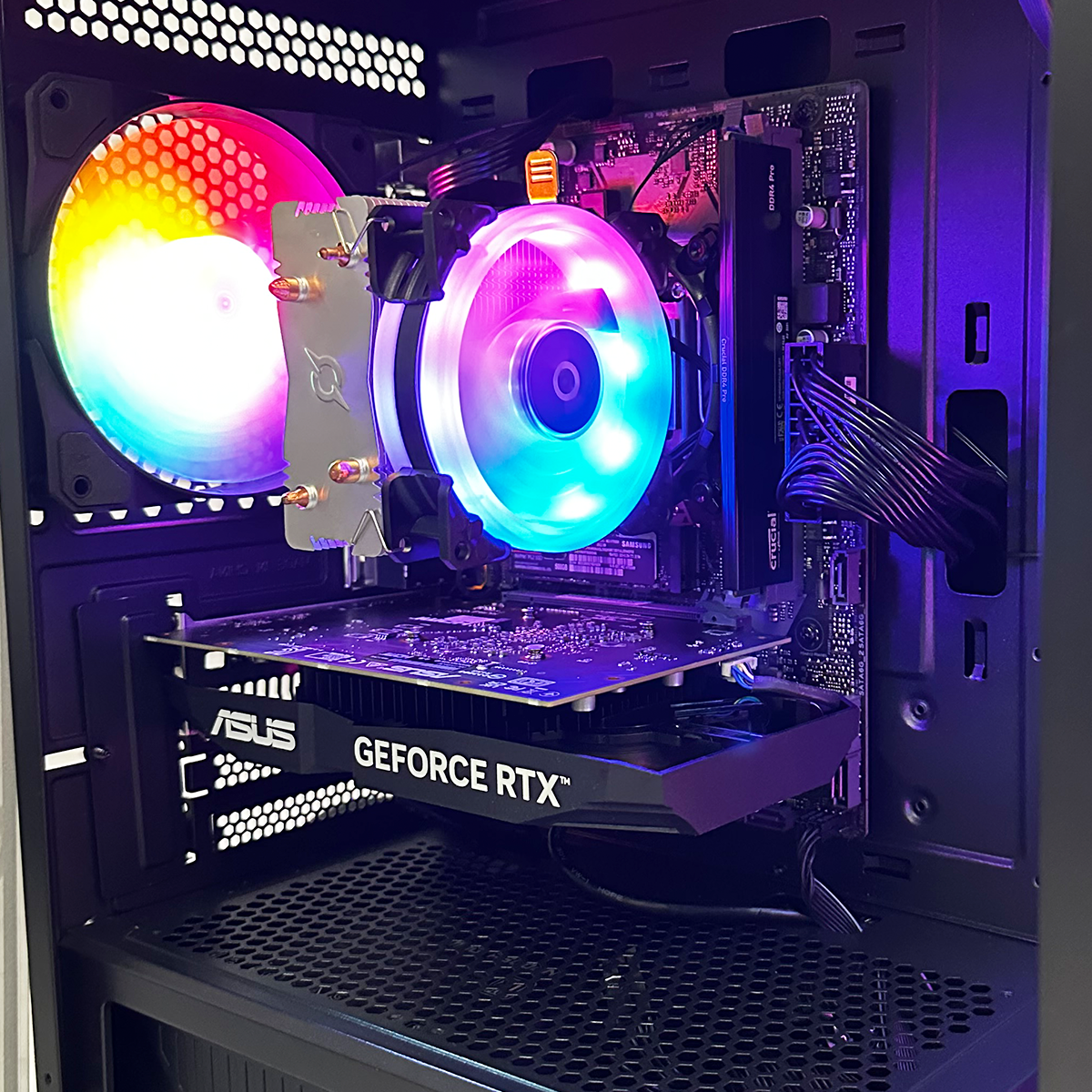 Unitate PC Gaming Intel Core I7-8700 3.20 Ghz, 16GB RAM, Nvidia GTX 3050 6GB, 500GB SSD M2 - Windows 11 Pro [3]